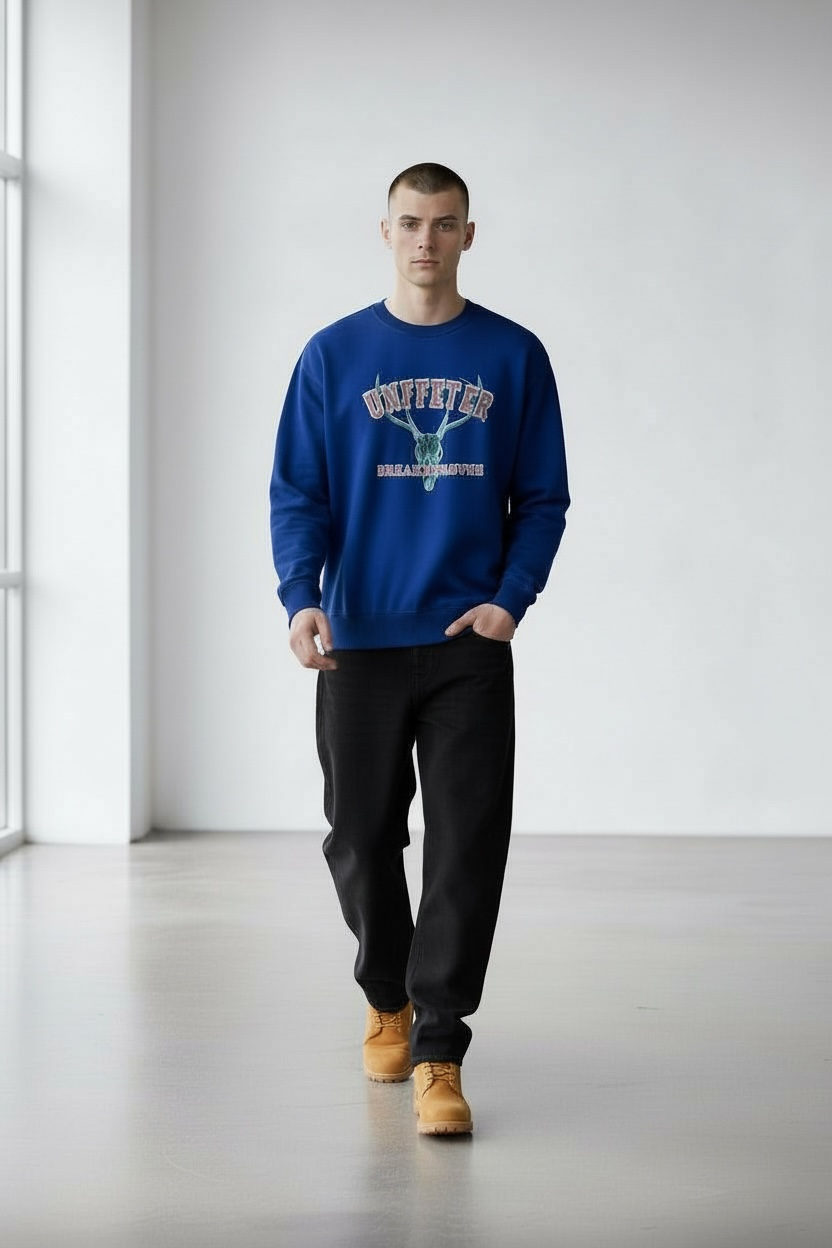 CREWNECK SWEAT "COLLEGE"