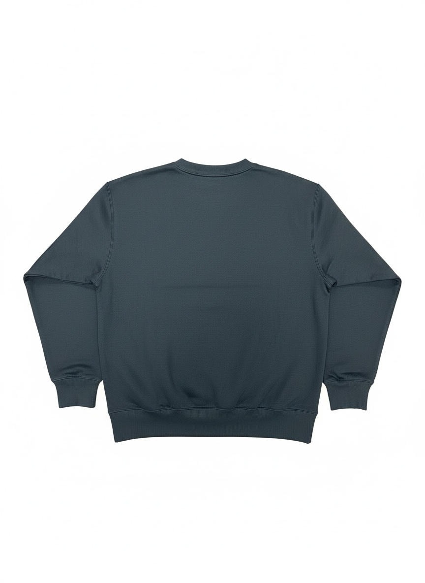 CREWNECK SWEAT "GUN LOCK" CHARCOAL GRAY
