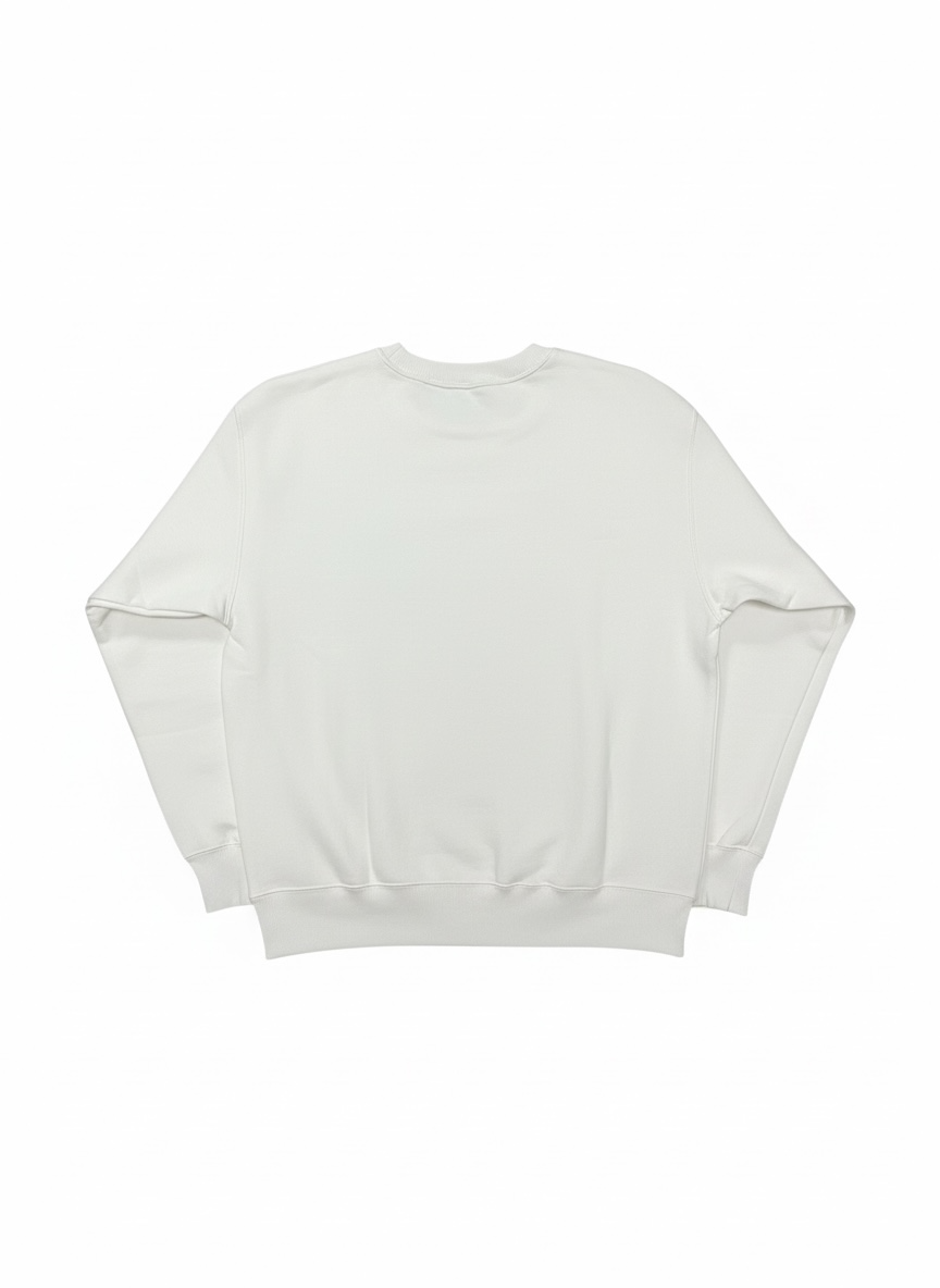 CREWNECK SWEAT "GUN LOCK" LIGHT BEIGE