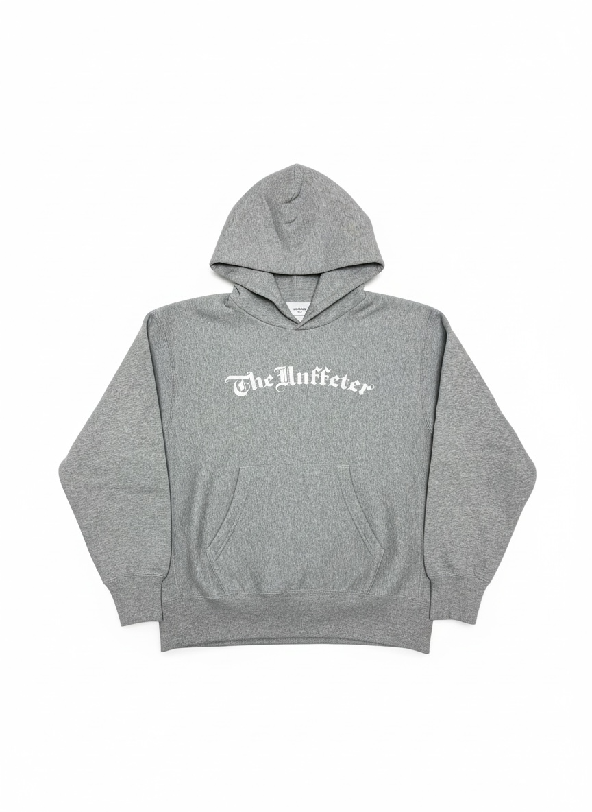 HOODED SWEAT" CROSS" GRAY