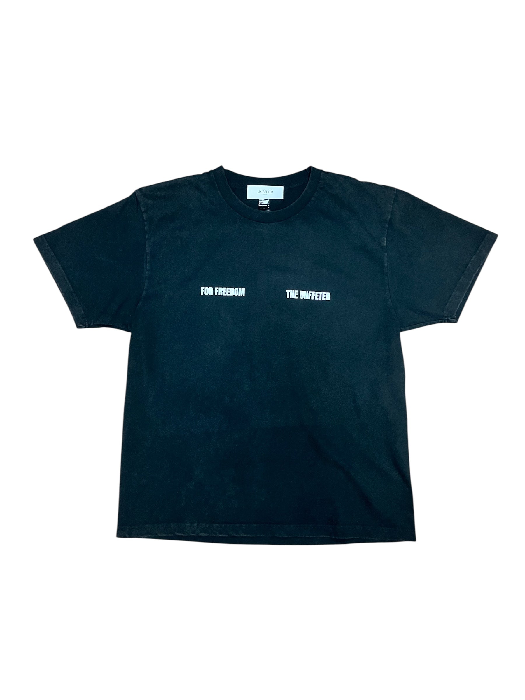 FOR FREEDOM T-SH FADE BLACK
