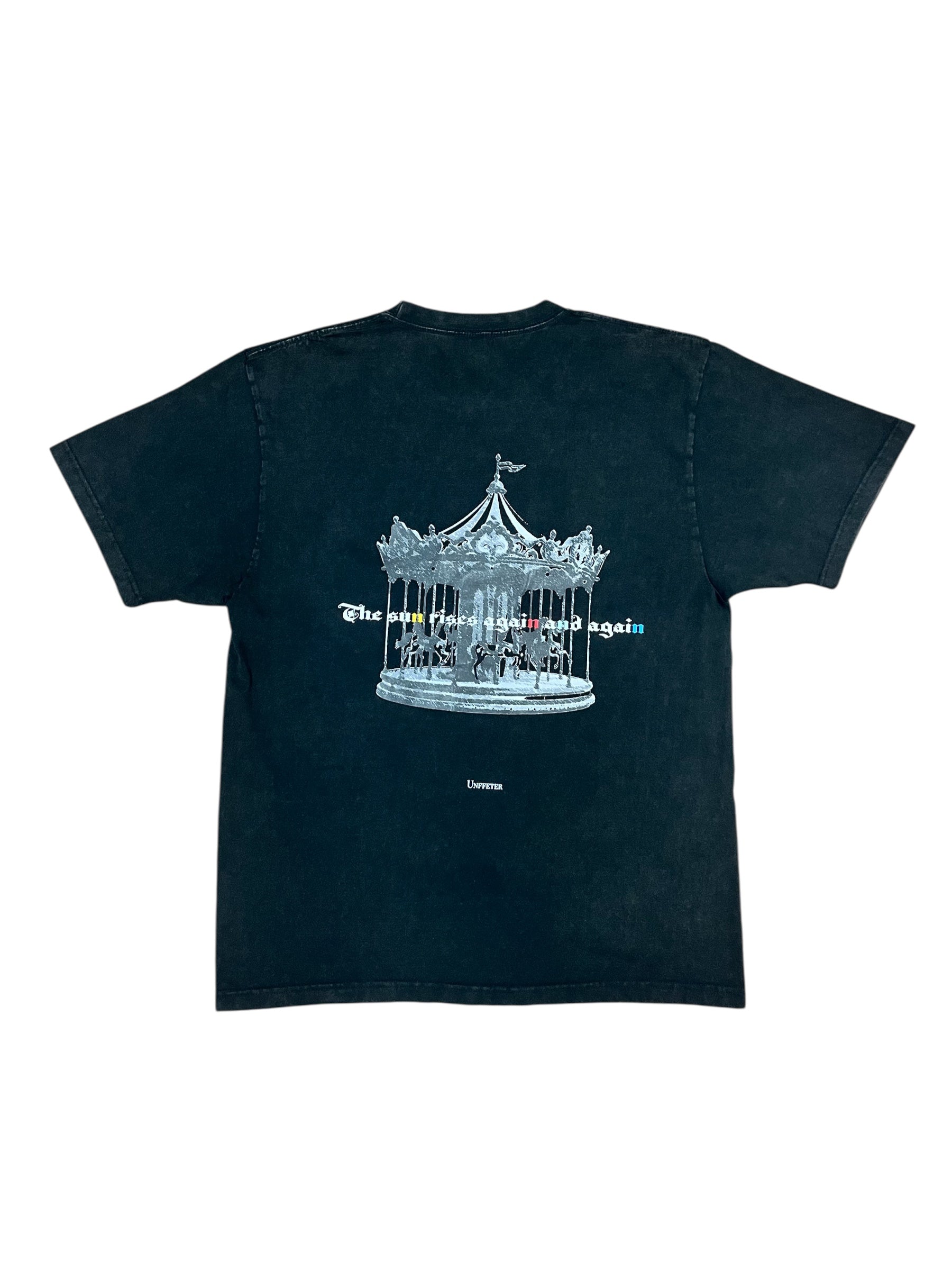 GO AROUND T-SH FADE BLACK