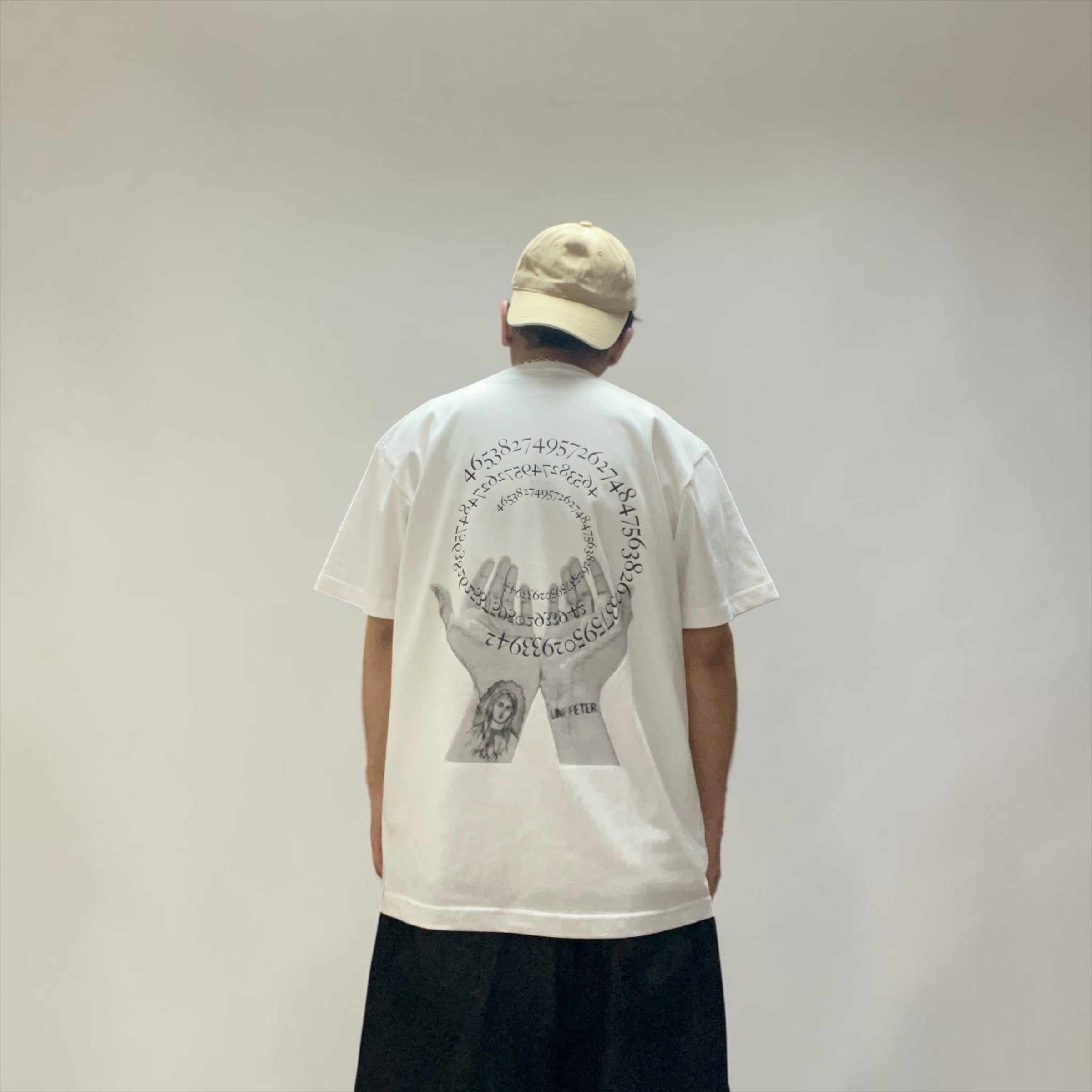 Generate Number T-SH FADE WHITE