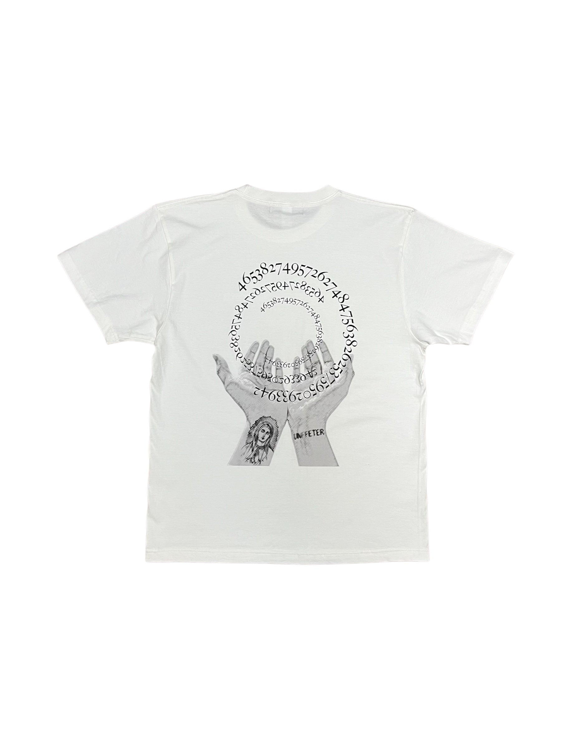Generate Number T-SH FADE WHITE