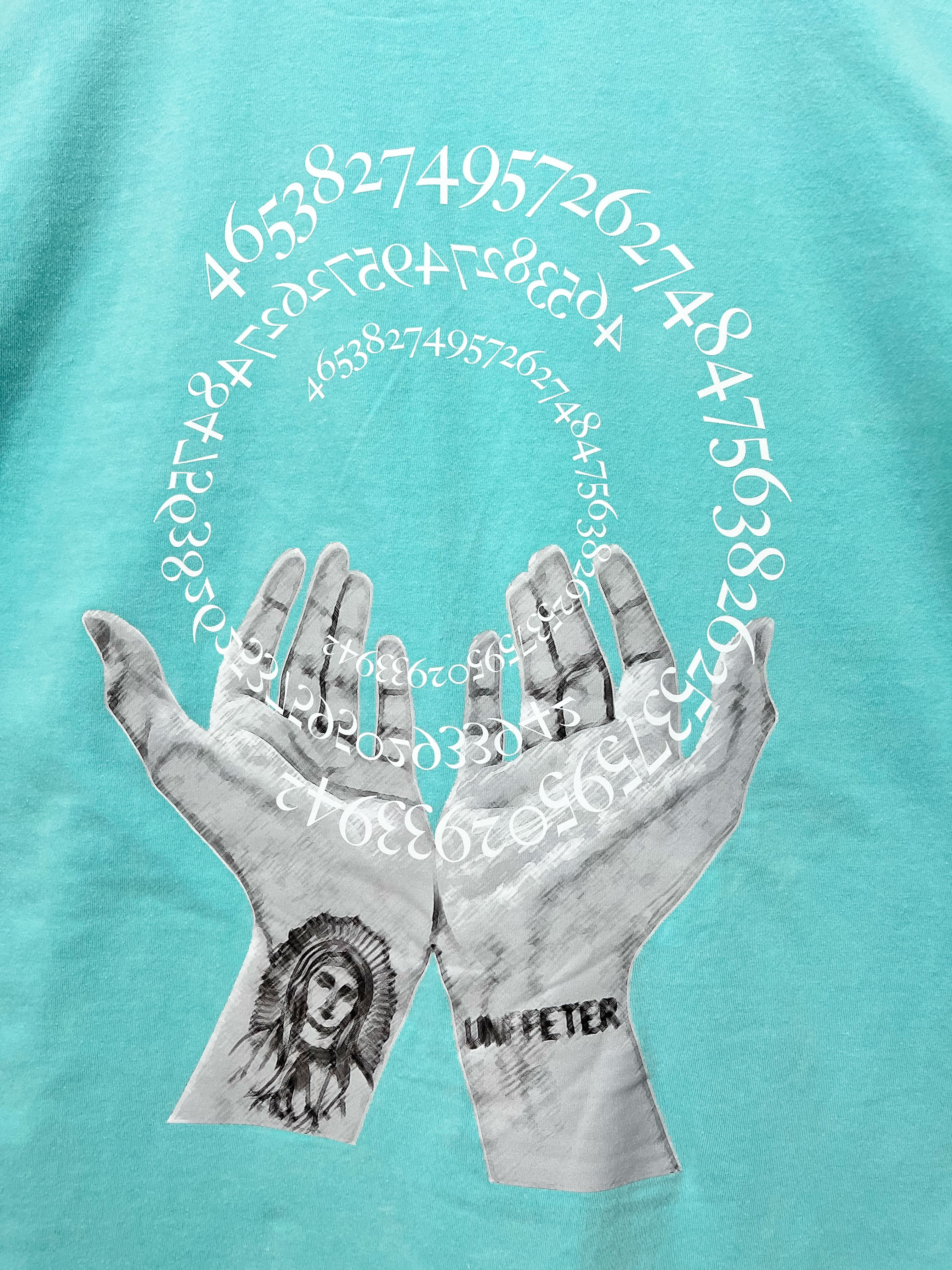 FADE T-SH MINT ”HANDS”